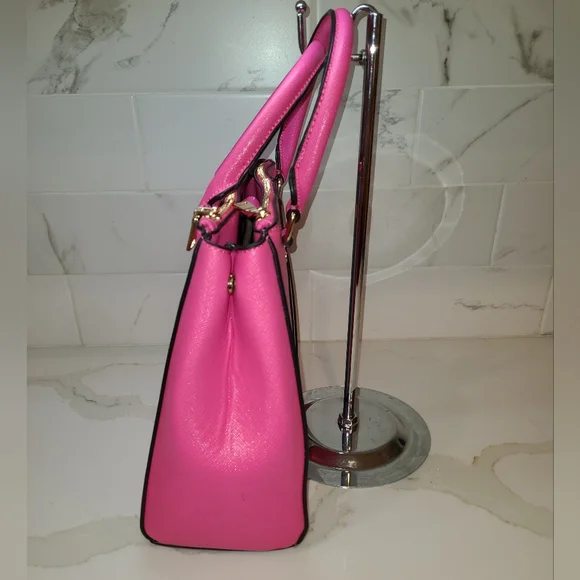 Kate Spade New York Pink and Blue Satchel EUC - Picture 5 of 16